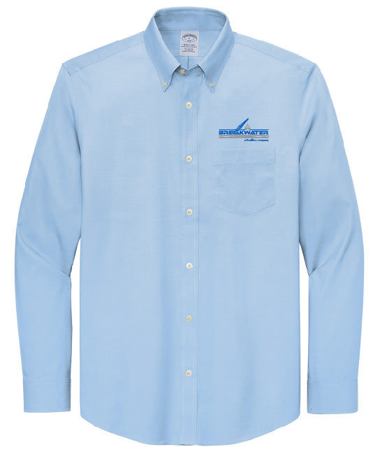 Brooks Brothers® Wrinkle-Free Stretch Pinpoint Shirt - BB18000