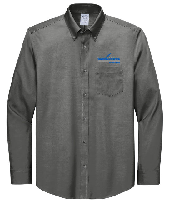 Brooks Brothers® Wrinkle-Free Stretch Pinpoint Shirt - BB18000