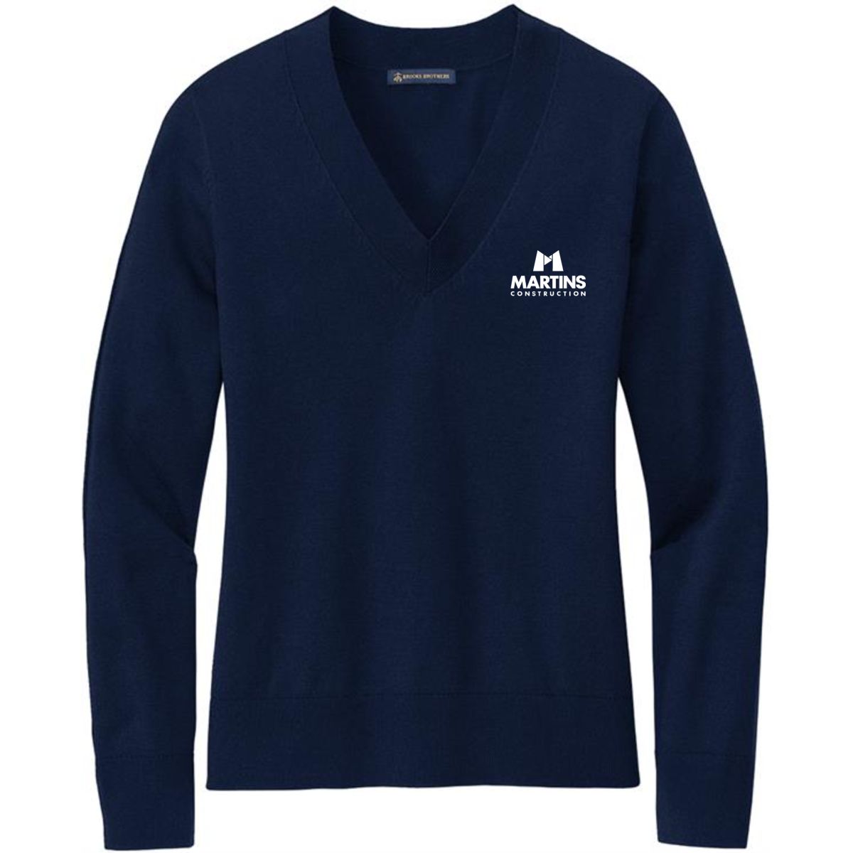 Brooks Brothers Women’s Cotton Stretch V-Neck Sweater - BB18401
