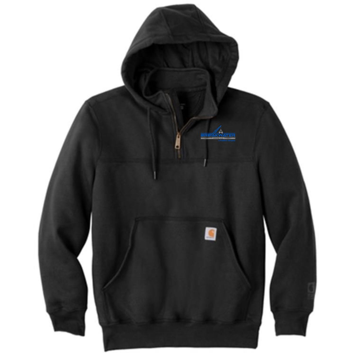 Carhartt ® Rain Defender ® Paxton Heavyweight Hooded Zip Mock Sweatshirt - CT100617