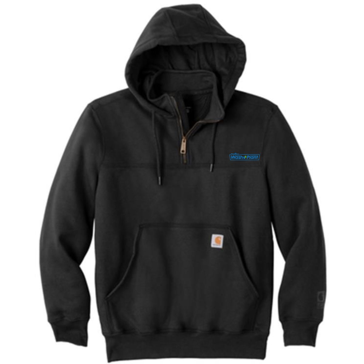 Carhartt ® Rain Defender ® Paxton Heavyweight Hooded Zip Mock Sweatshirt - CT100617