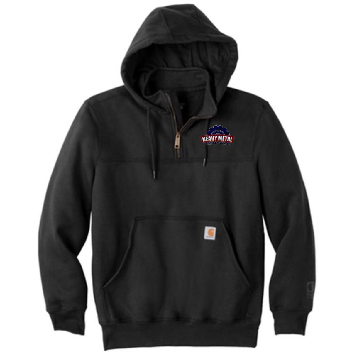 Carhartt ® Rain Defender ® Paxton Heavyweight Hooded Zip Mock Sweatshirt - CT100617
