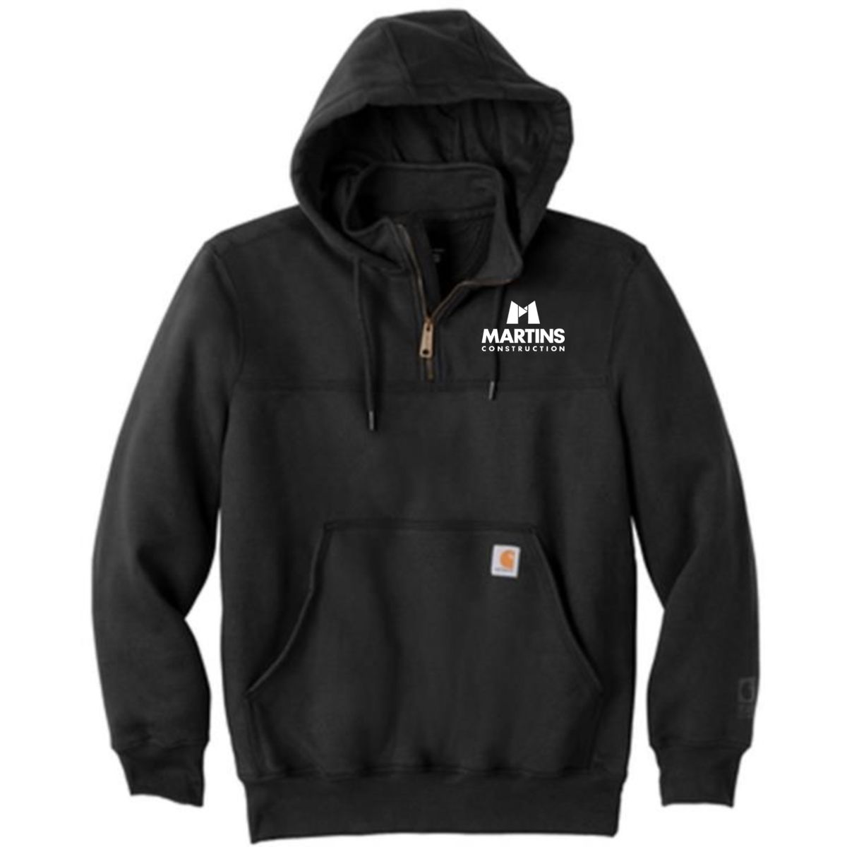 Carhartt ® Rain Defender ® Paxton Heavyweight Hooded Zip Mock Sweatshirt - CT100617