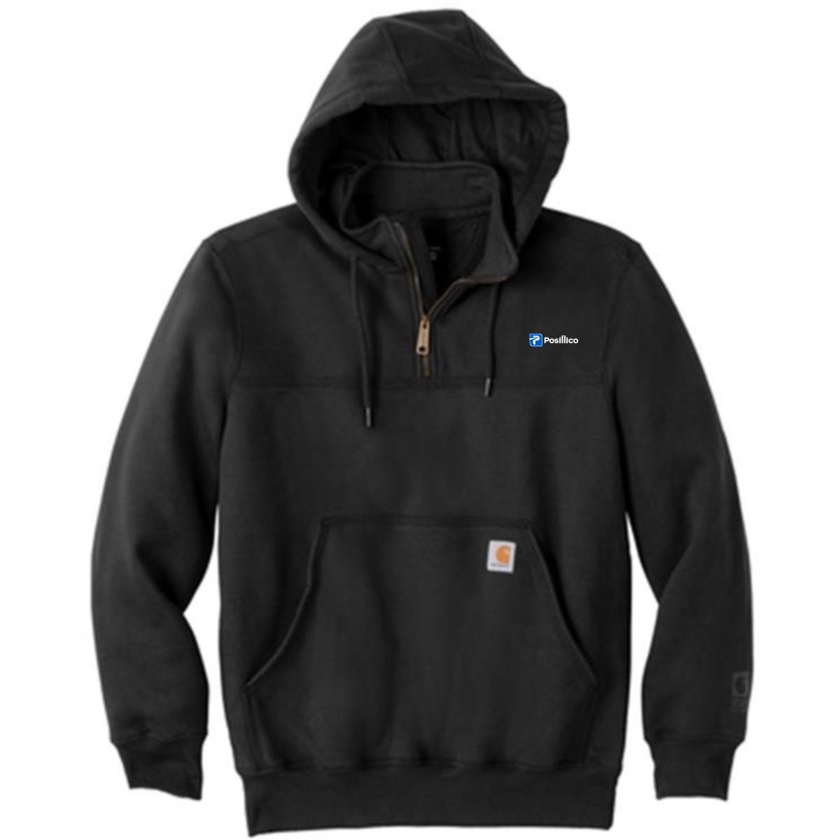 Carhartt ® Rain Defender ® Paxton Heavyweight Hooded Zip Mock Sweatshirt - CT100617