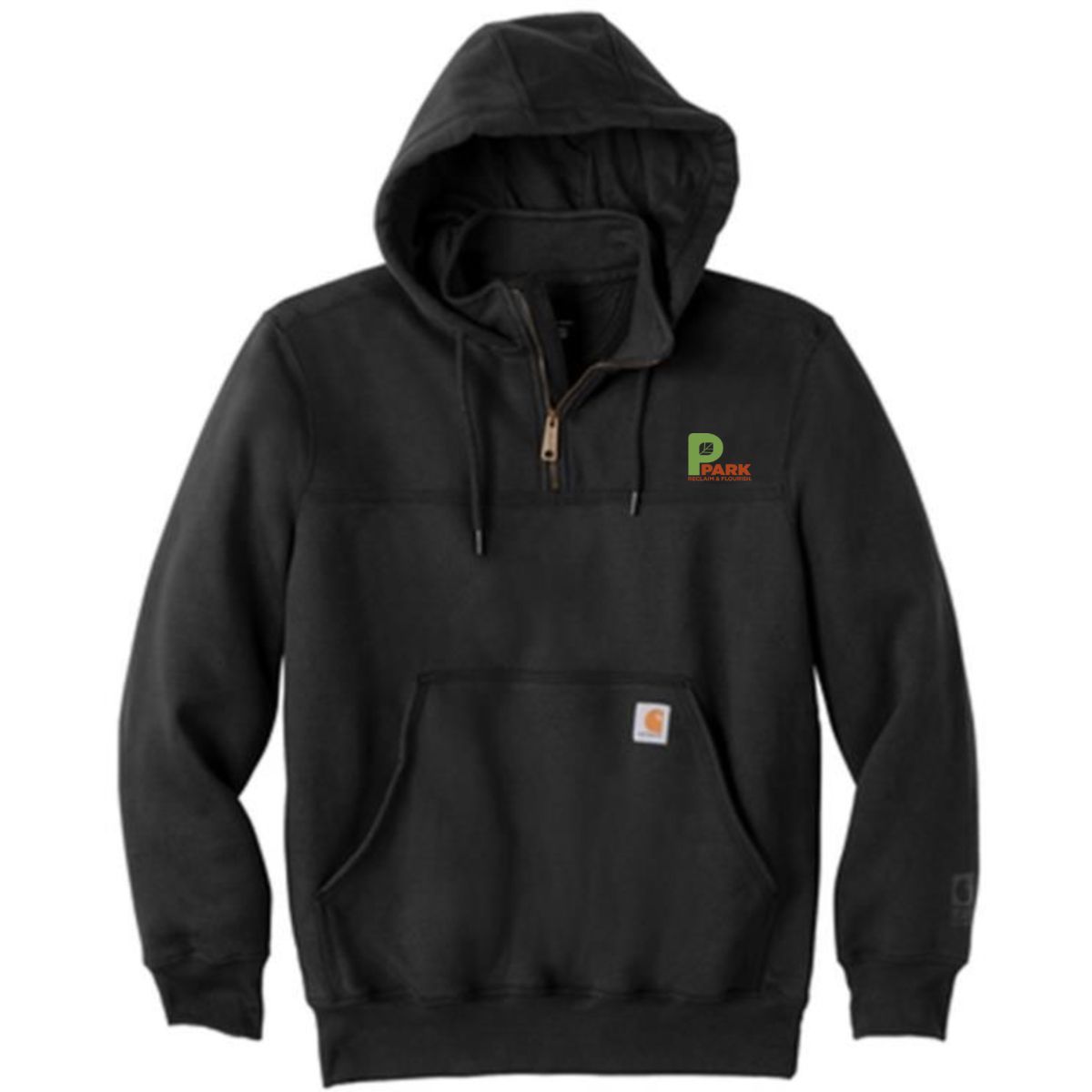 Carhartt ® Rain Defender ® Paxton Heavyweight Hooded Zip Mock Sweatshirt - CT100617