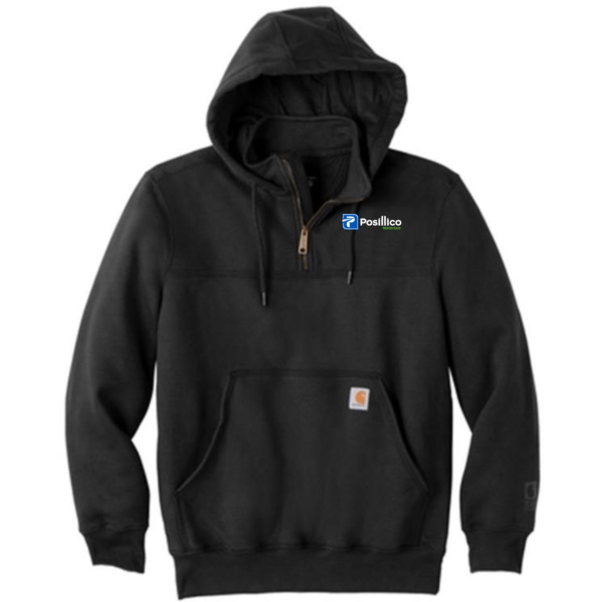 Carhartt ® Rain Defender ® Paxton Heavyweight Hooded Zip Mock Sweatshirt - CT100617