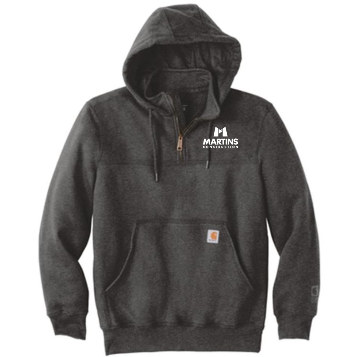 Carhartt ® Rain Defender ® Paxton Heavyweight Hooded Zip Mock Sweatshirt - CT100617