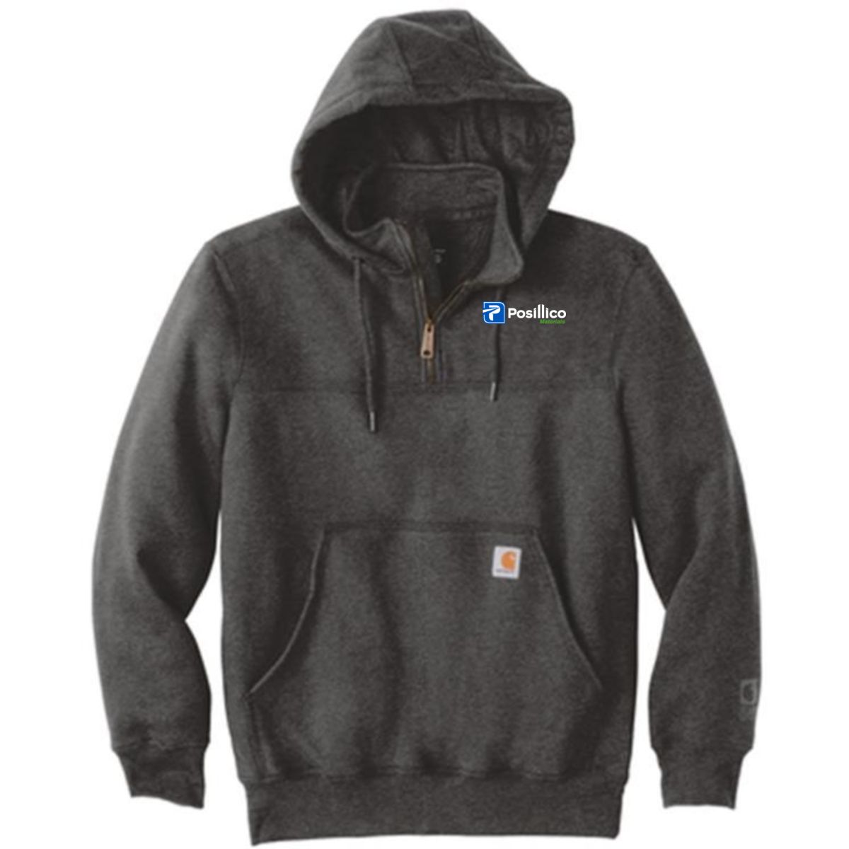 Carhartt ® Rain Defender ® Paxton Heavyweight Hooded Zip Mock Sweatshirt - CT100617