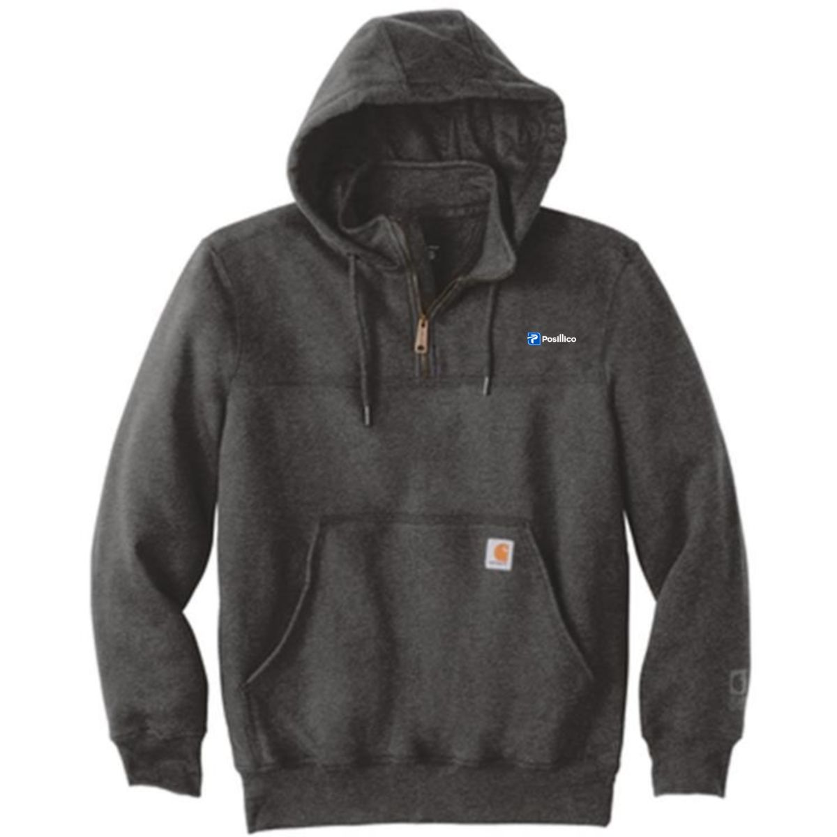 Carhartt ® Rain Defender ® Paxton Heavyweight Hooded Zip Mock Sweatshirt - CT100617