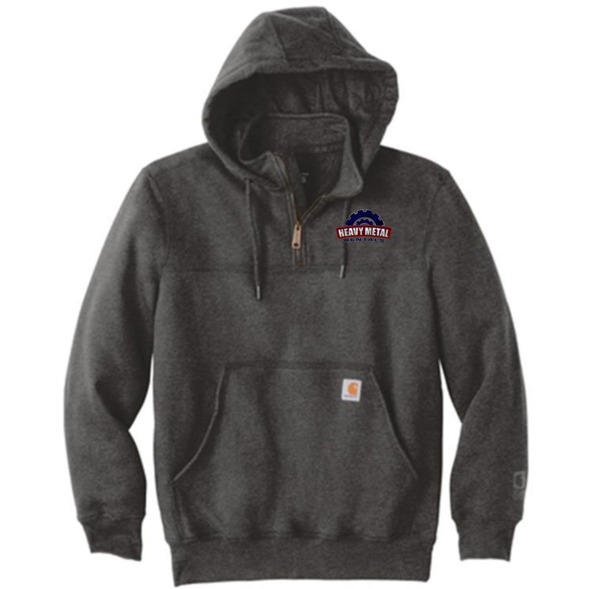 Carhartt ® Rain Defender ® Paxton Heavyweight Hooded Zip Mock Sweatshirt - CT100617