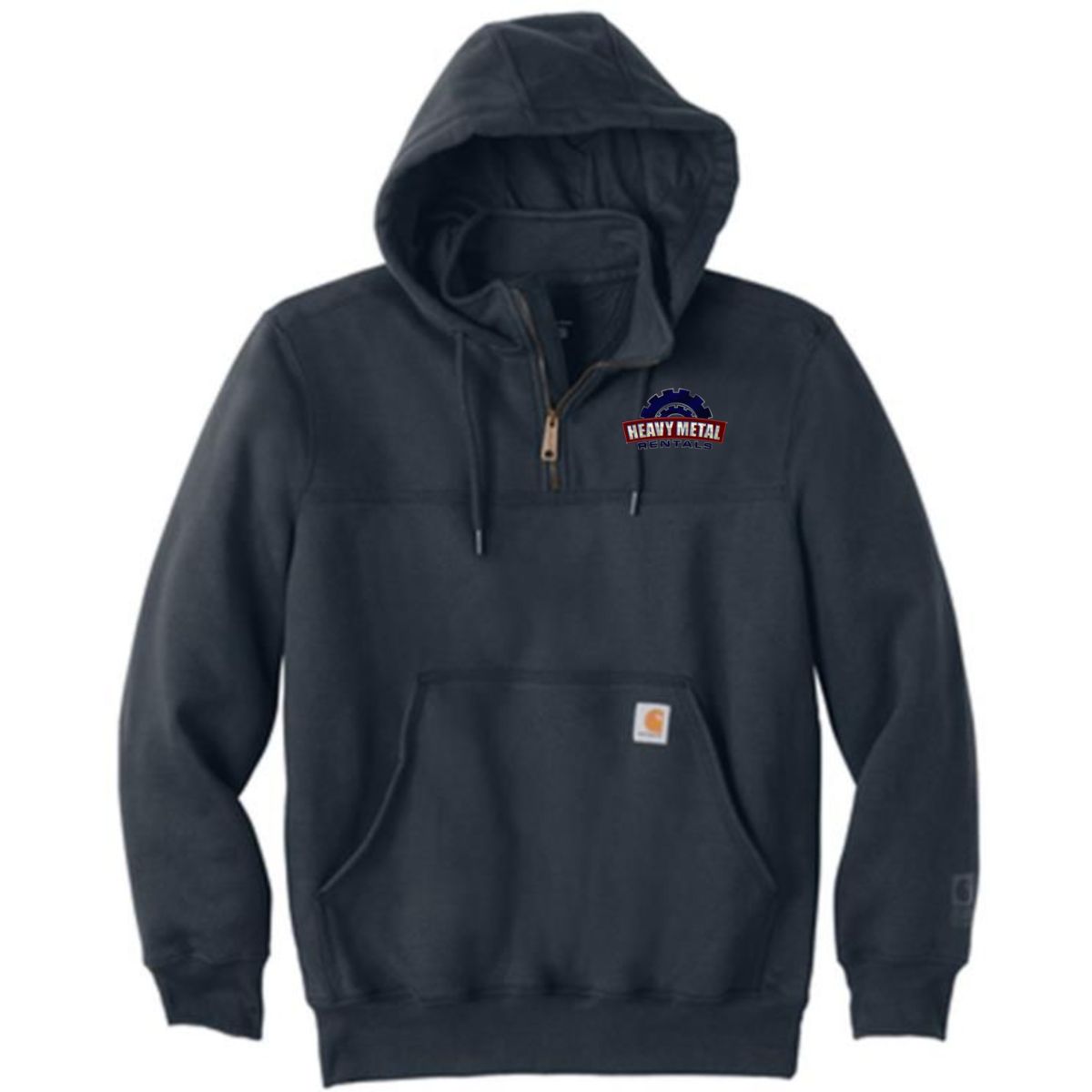 Carhartt ® Rain Defender ® Paxton Heavyweight Hooded Zip Mock Sweatshirt - CT100617