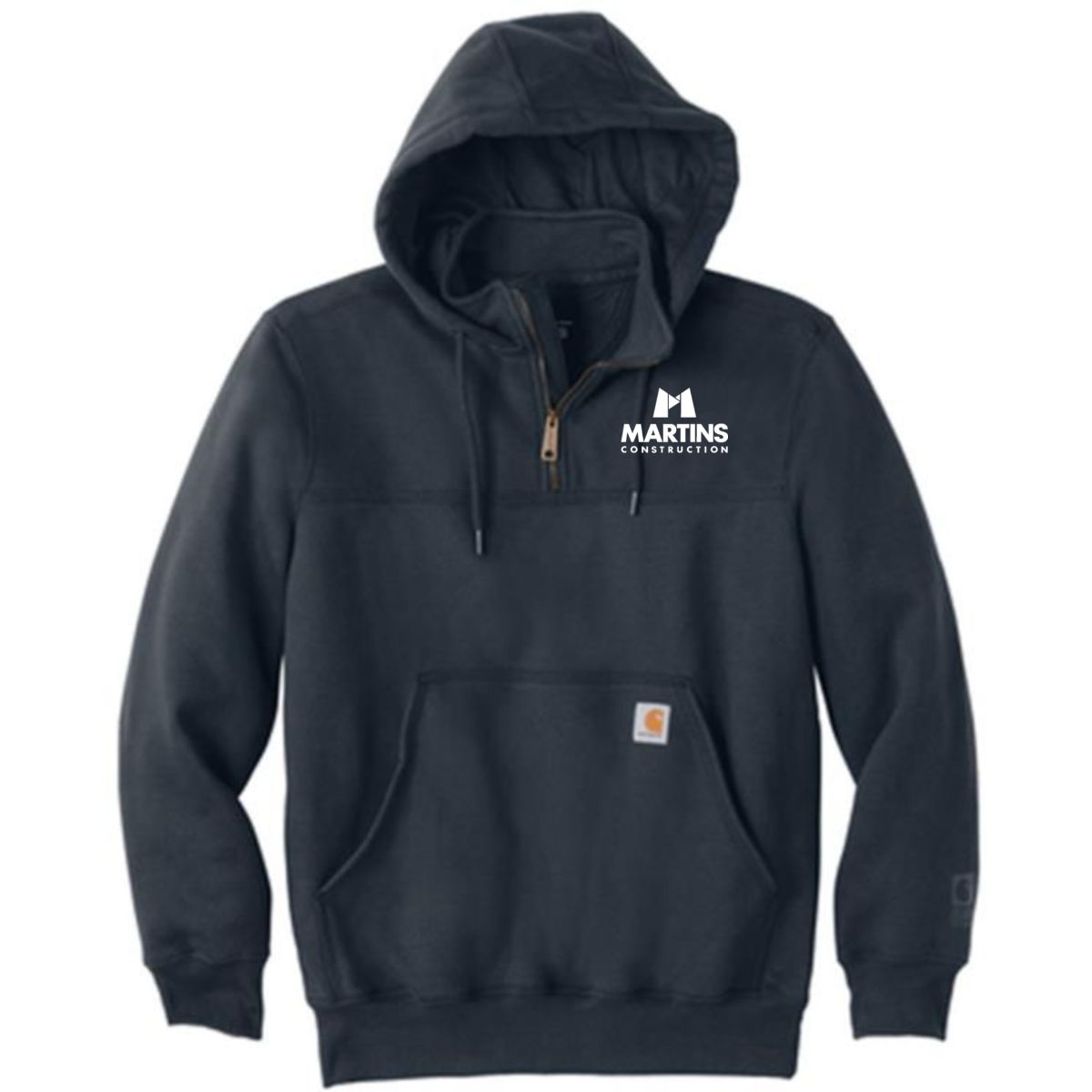 Carhartt ® Rain Defender ® Paxton Heavyweight Hooded Zip Mock Sweatshirt - CT100617