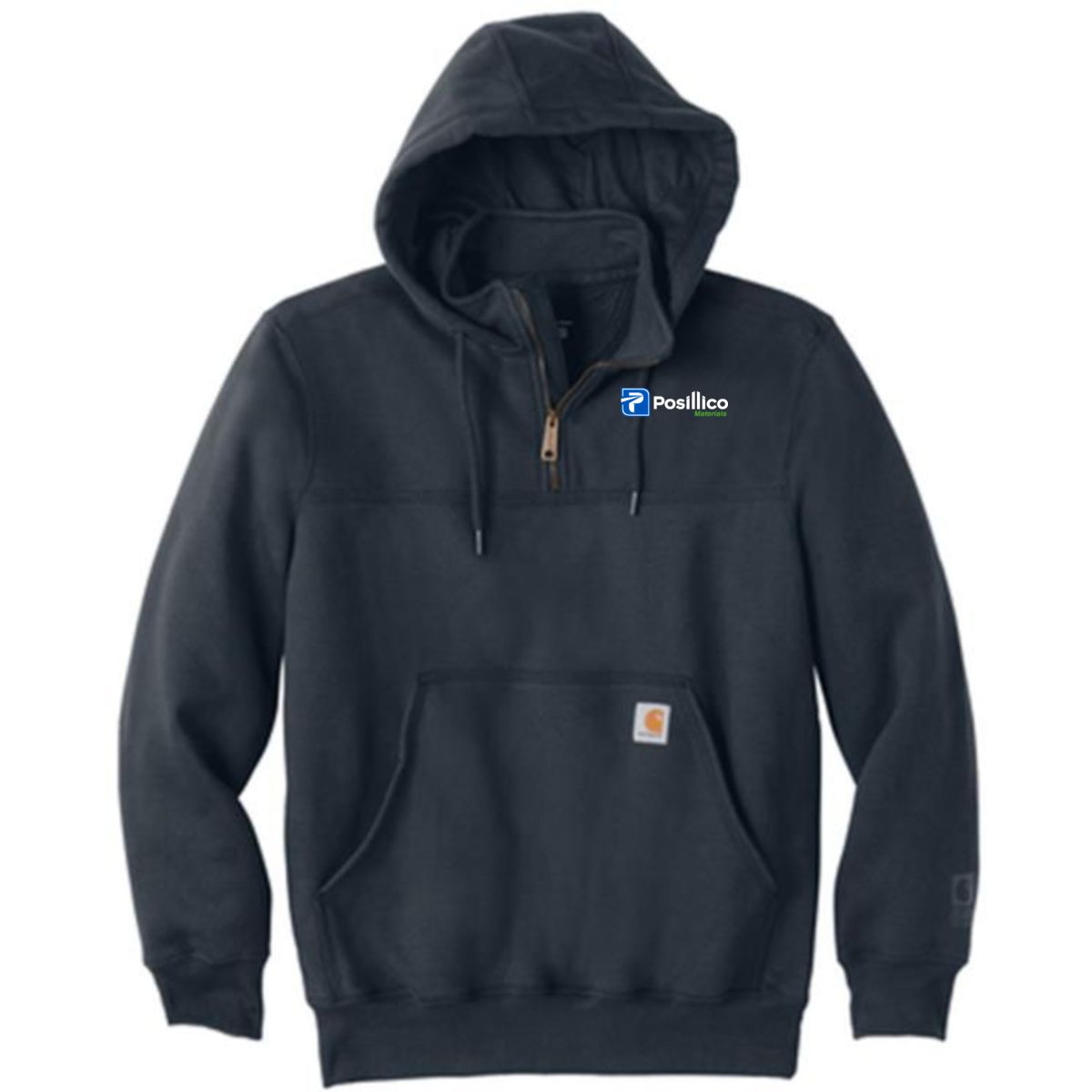 Carhartt ® Rain Defender ® Paxton Heavyweight Hooded Zip Mock Sweatshirt - CT100617