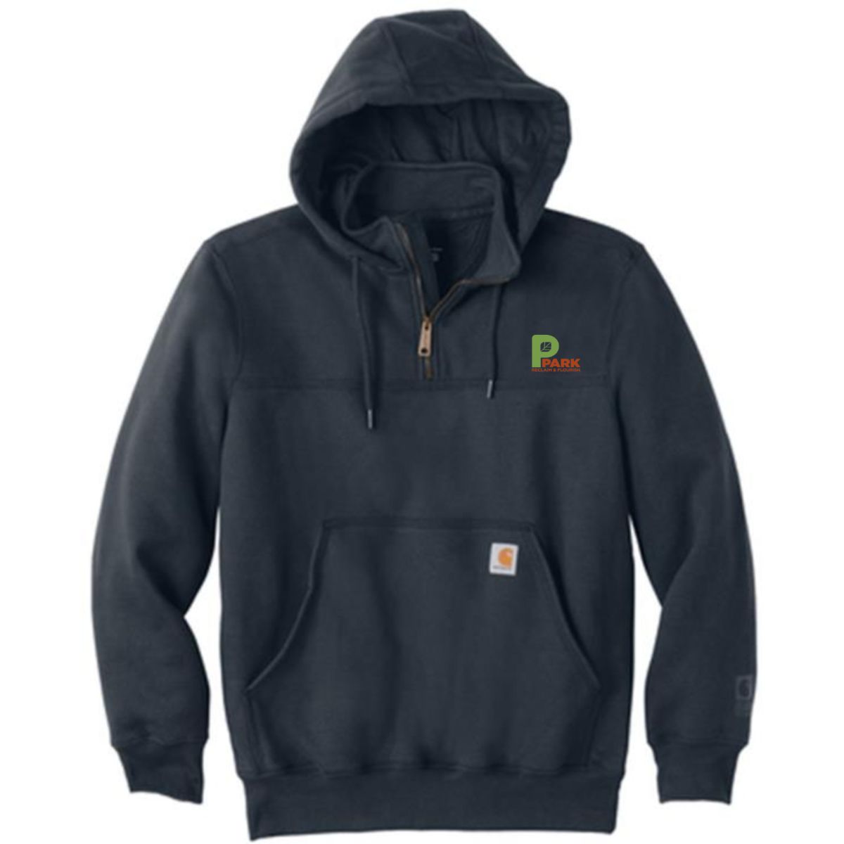 Carhartt ® Rain Defender ® Paxton Heavyweight Hooded Zip Mock Sweatshirt - CT100617