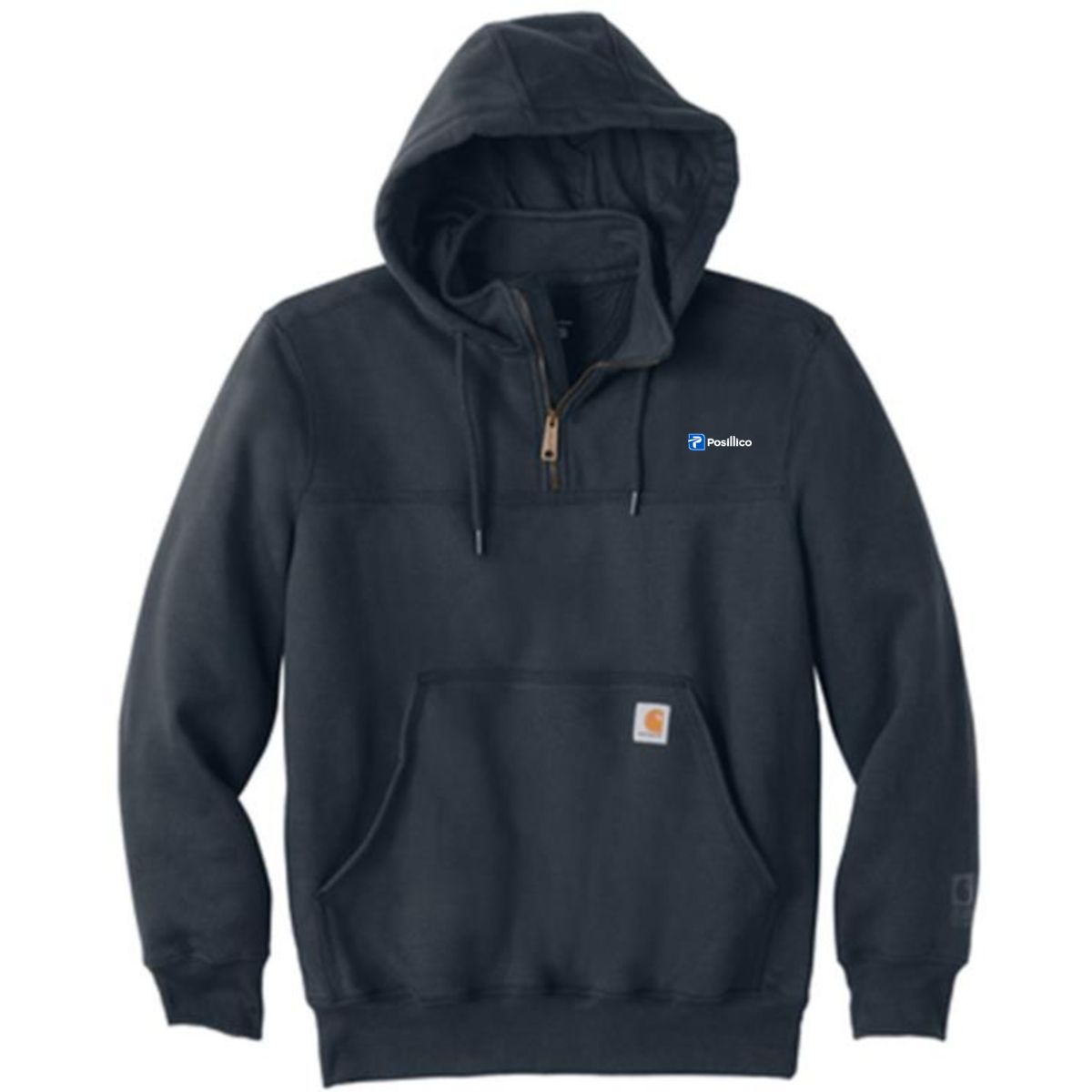 Carhartt ® Rain Defender ® Paxton Heavyweight Hooded Zip Mock Sweatshirt - CT100617