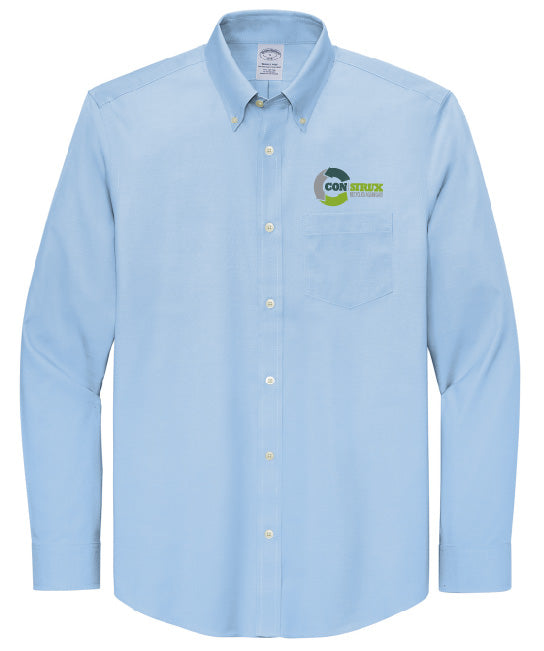 Brooks Brothers® Wrinkle-Free Stretch Pinpoint Shirt - BB18000