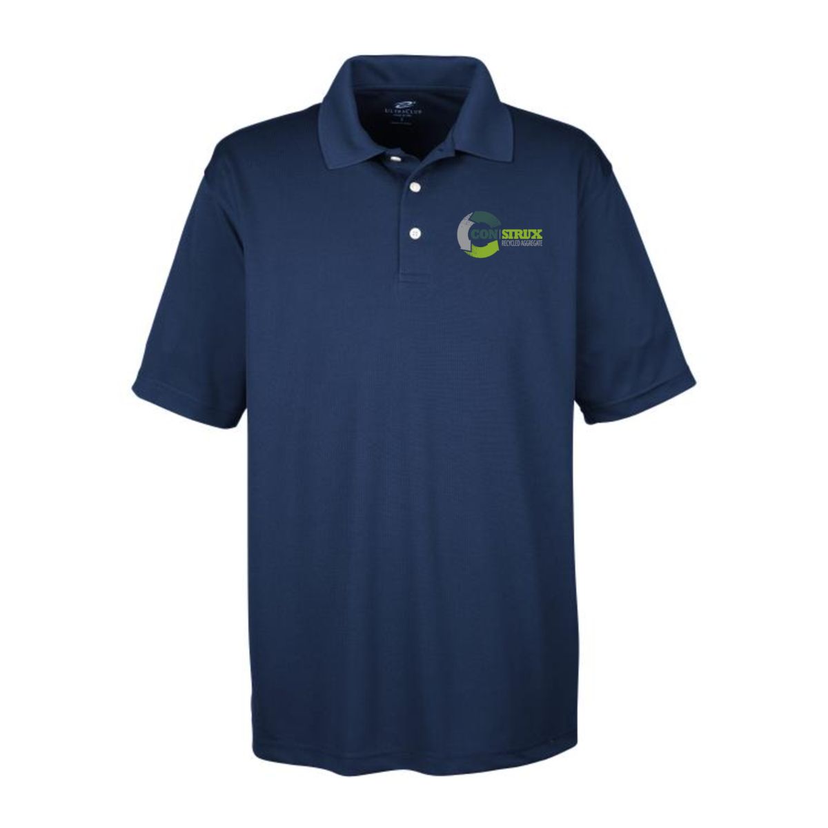 UltraClub Men's Cool & Dry Stain-Release Performance Polo - 8445