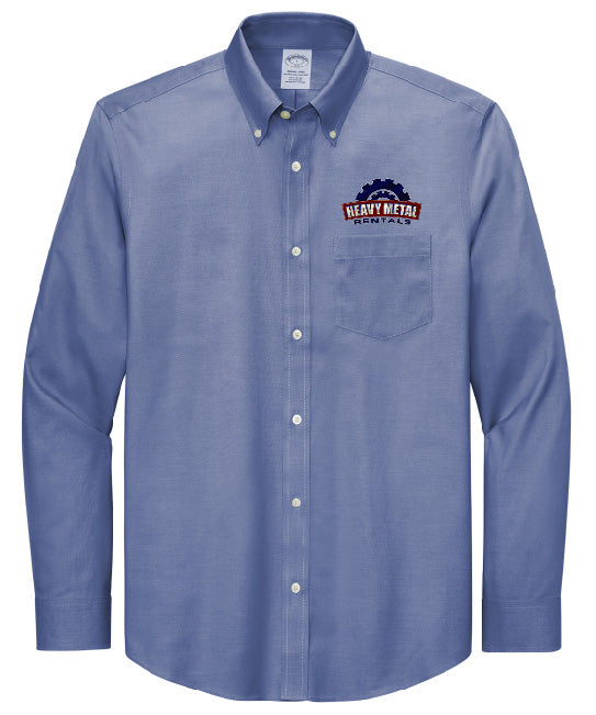 Brooks Brothers® Wrinkle-Free Stretch Pinpoint Shirt - BB18000