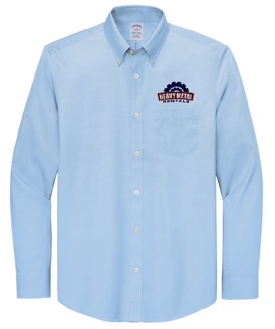 Brooks Brothers® Wrinkle-Free Stretch Pinpoint Shirt - BB18000