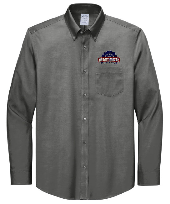 Brooks Brothers® Wrinkle-Free Stretch Pinpoint Shirt - BB18000