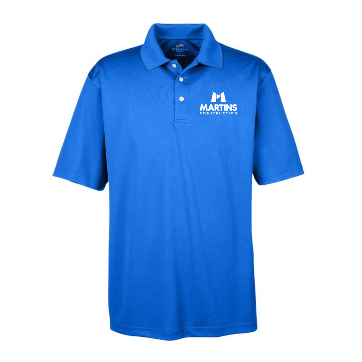 UltraClub Men's Cool & Dry Stain-Release Performance Polo - 8445