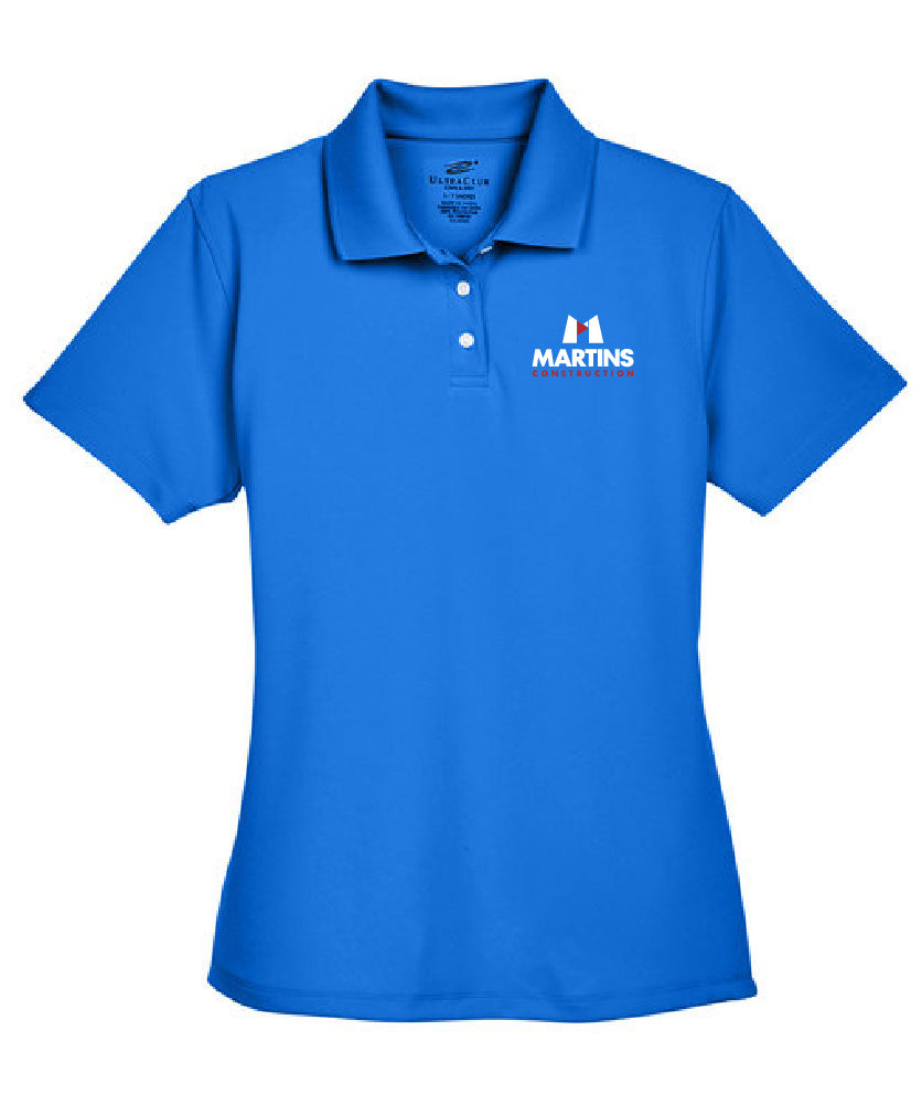 UltraClub Ladies' Cool & Dry Stain-Release Performance Polo - 8445L