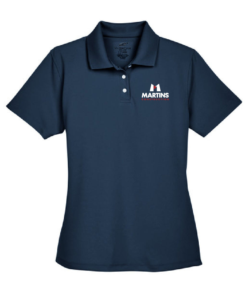UltraClub Ladies' Cool & Dry Stain-Release Performance Polo - 8445L