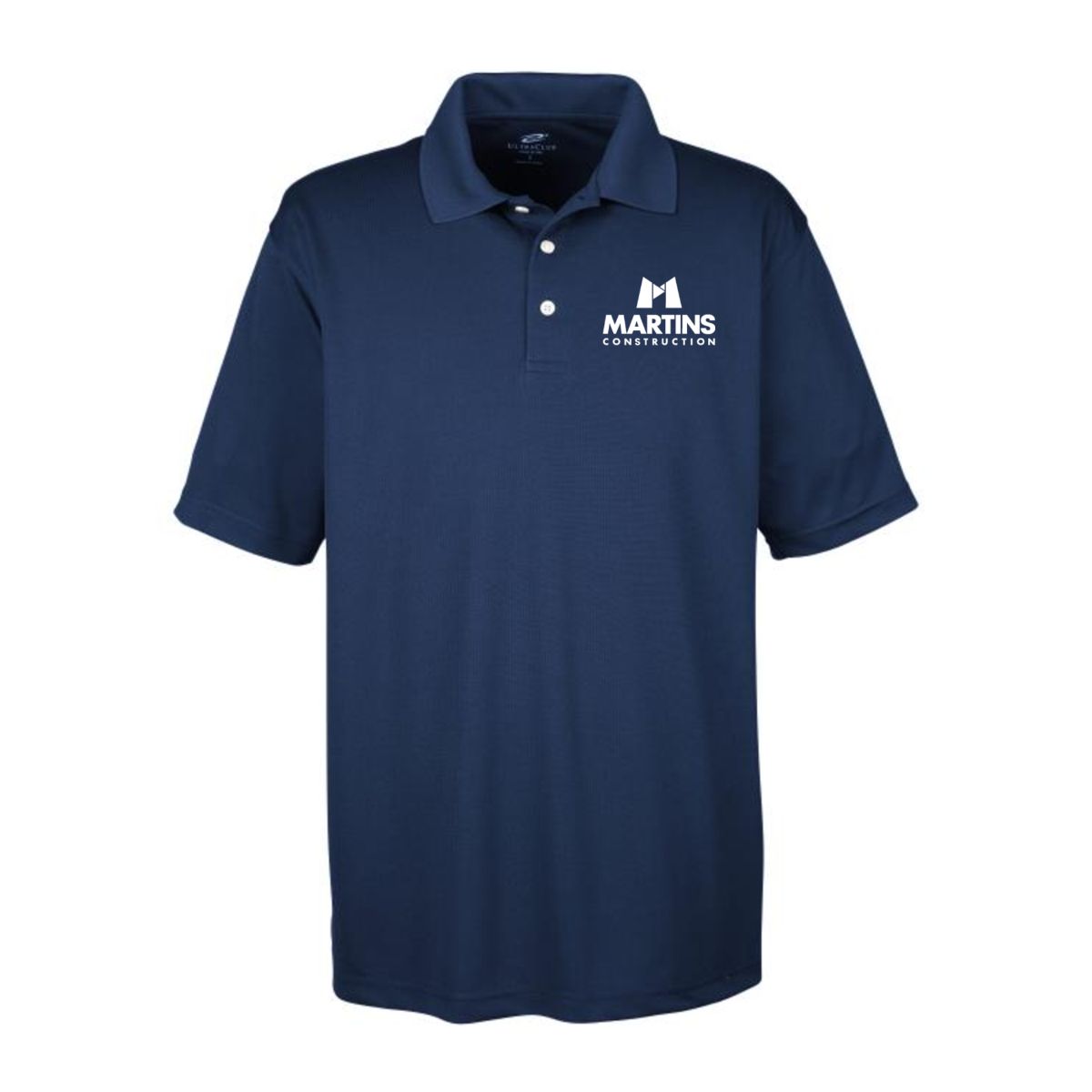 UltraClub Men's Cool & Dry Stain-Release Performance Polo - 8445
