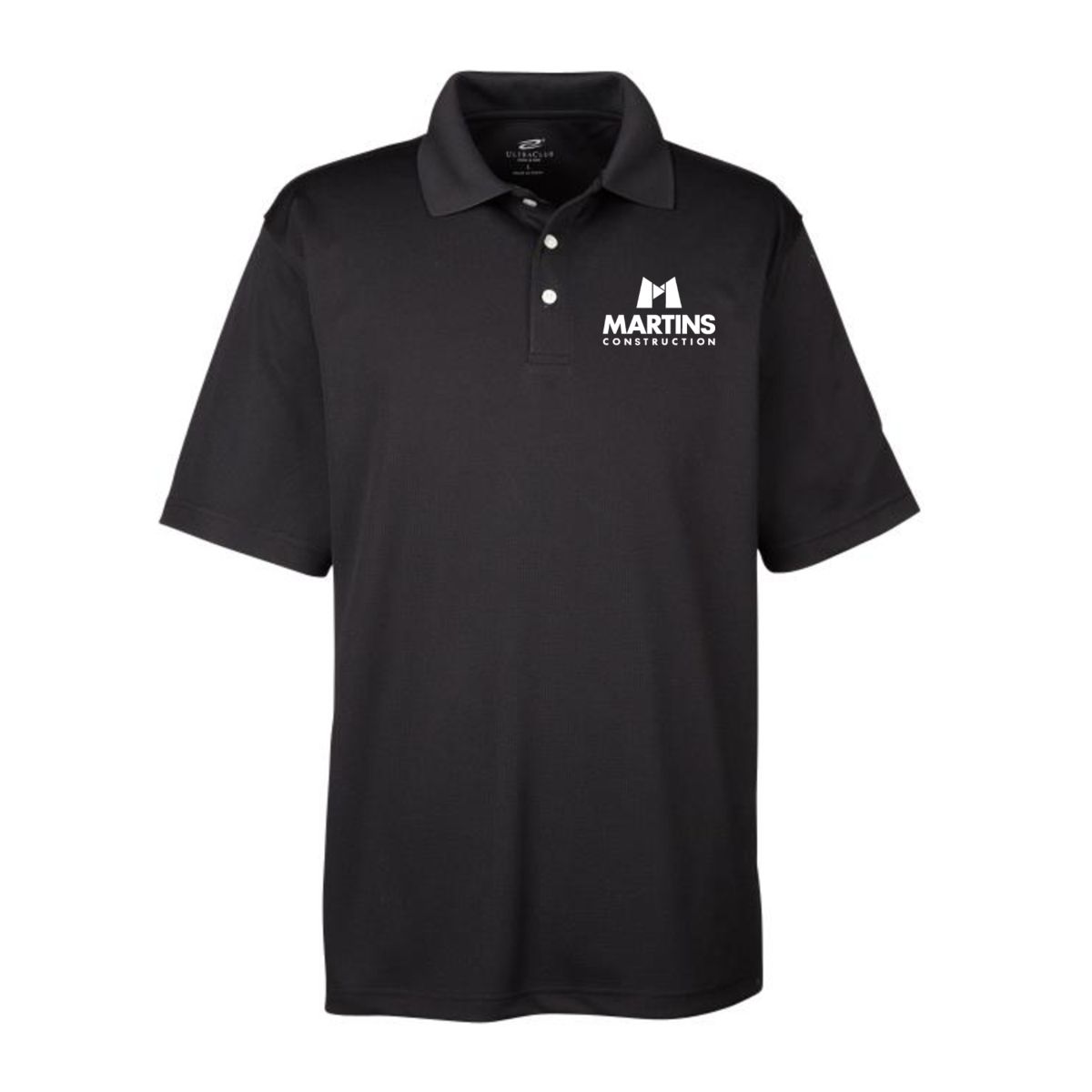 UltraClub Men's Cool & Dry Stain-Release Performance Polo - 8445