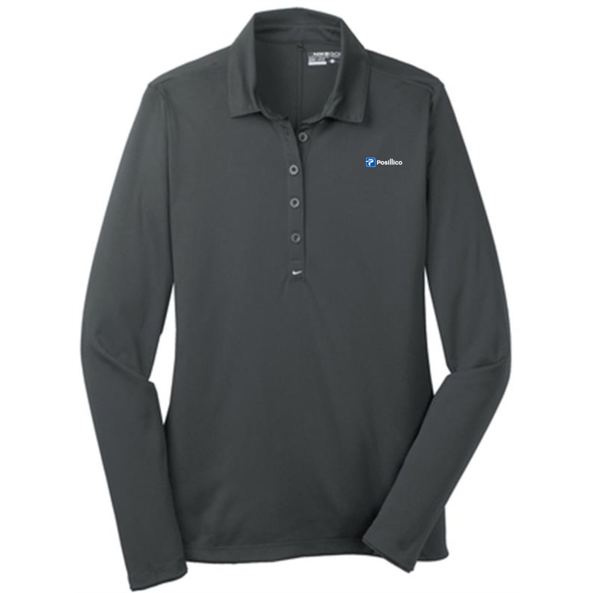 Nike Ladies Long Sleeve Dri-FIT Stretch Tech Polo - 545322