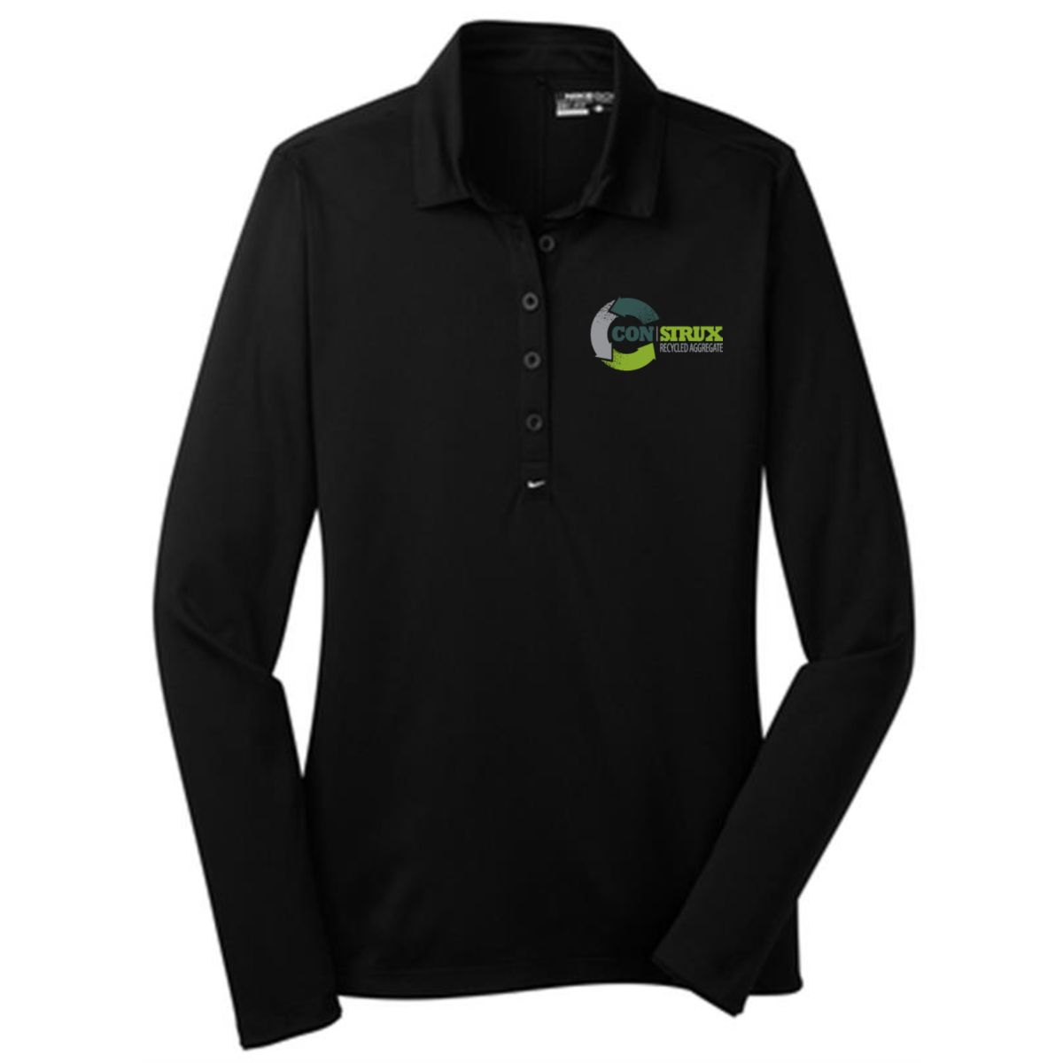 Nike Ladies Long Sleeve Dri-FIT Stretch Tech Polo - 545322