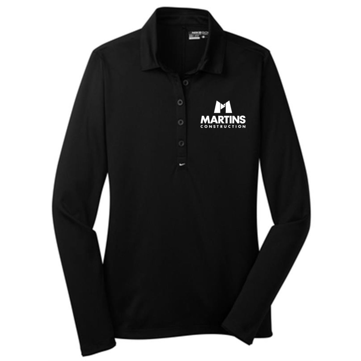 Nike Ladies Long Sleeve Dri-FIT Stretch Tech Polo - 545322