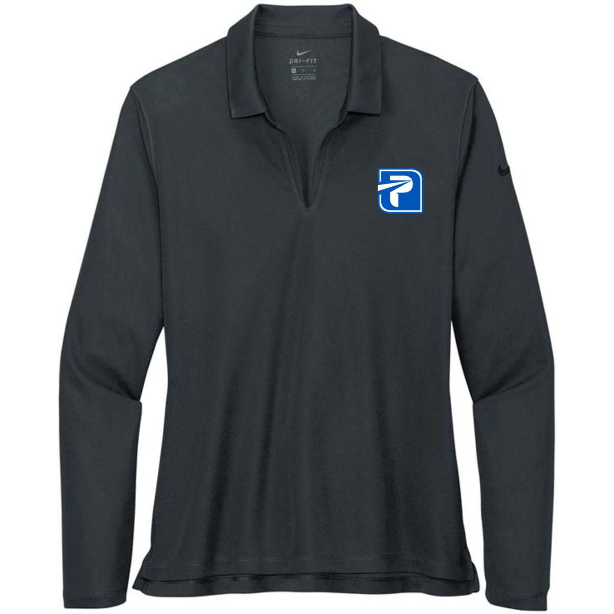 Nike Ladies Dri-FIT Micro Pique 2.0 Long Sleeve Polo - NKDC2105
