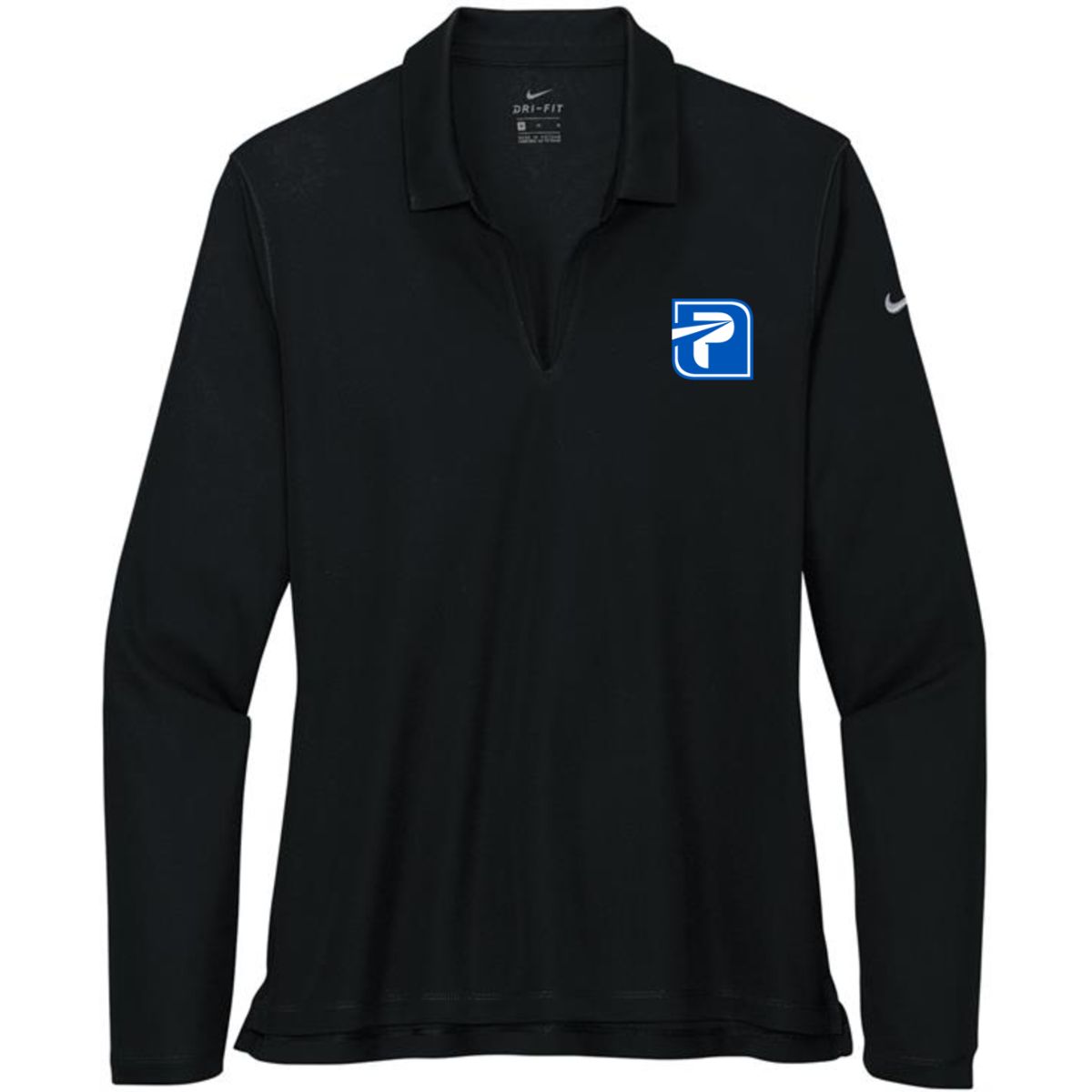 Nike Ladies Dri-FIT Micro Pique 2.0 Long Sleeve Polo - NKDC2105