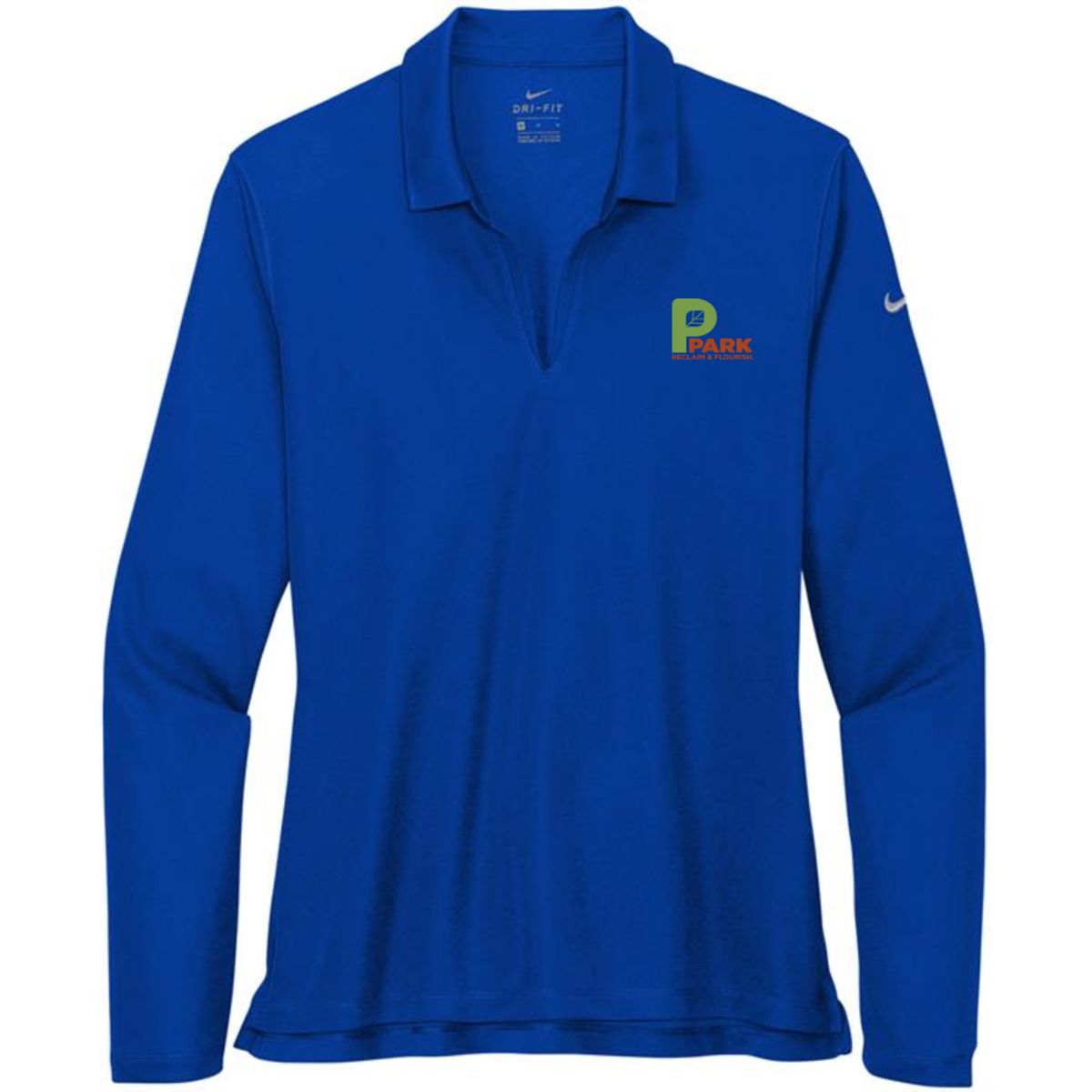 Nike Ladies Dri-FIT Micro Pique 2.0 Long Sleeve Polo - NKDC2105