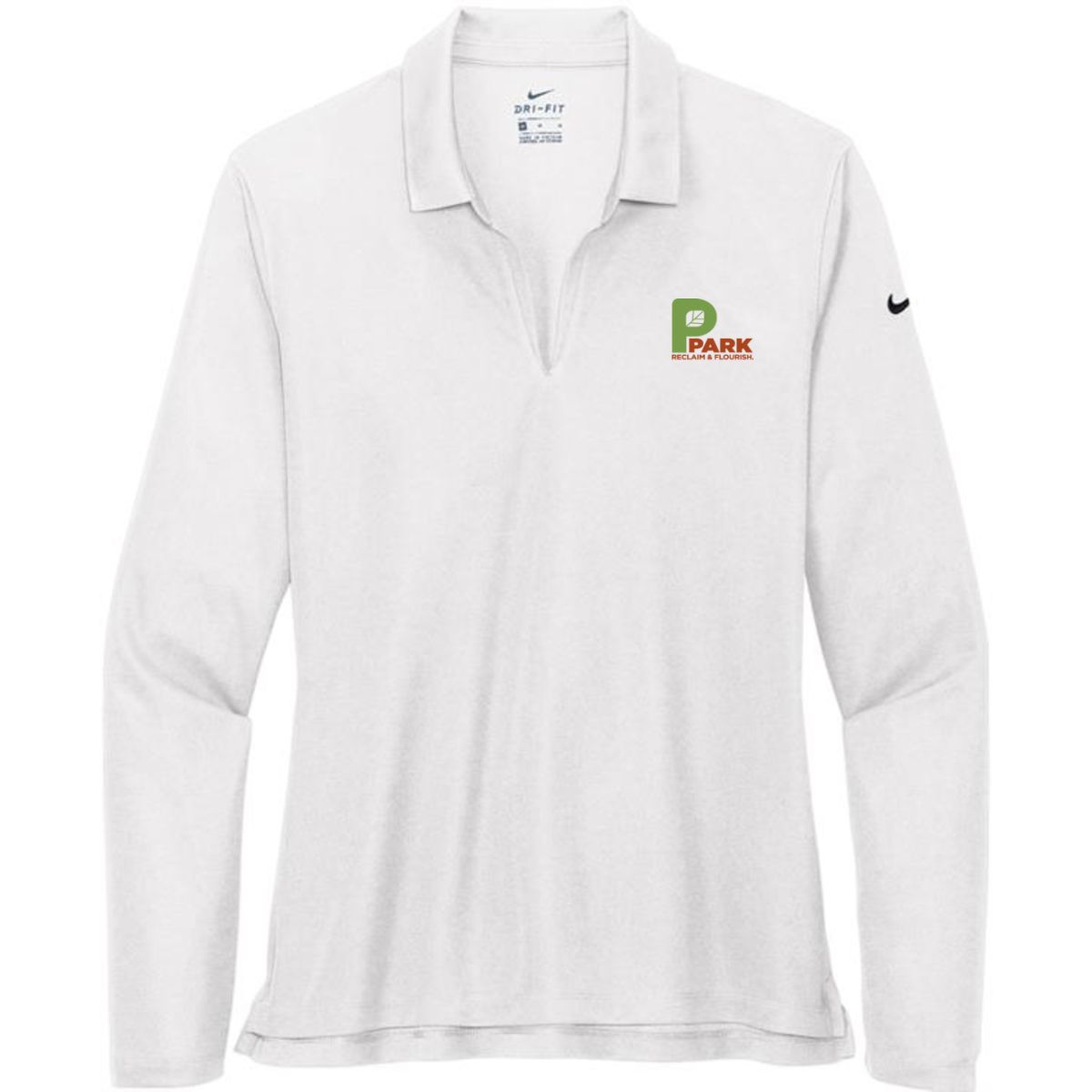 Nike Ladies Dri-FIT Micro Pique 2.0 Long Sleeve Polo - NKDC2105