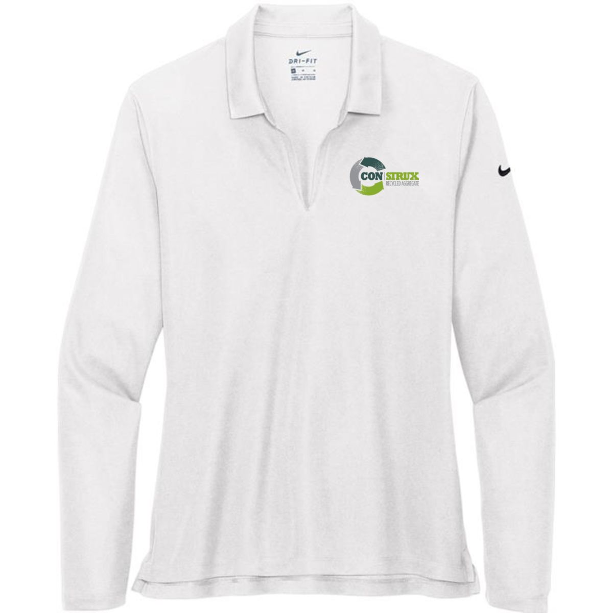 Nike Ladies Dri-FIT Micro Pique 2.0 Long Sleeve Polo - NKDC2105