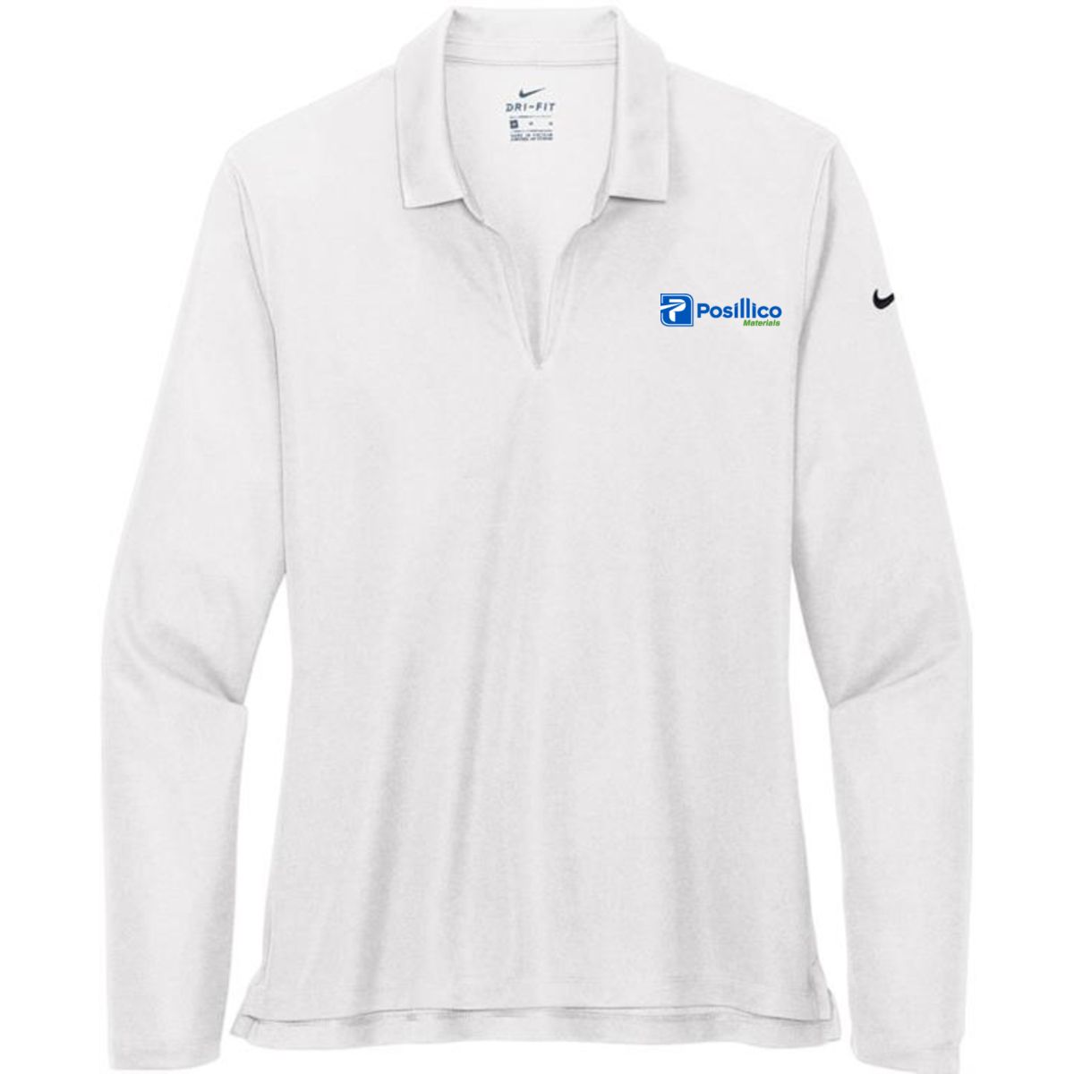 Nike Ladies Dri-FIT Micro Pique 2.0 Long Sleeve Polo - NKDC2105
