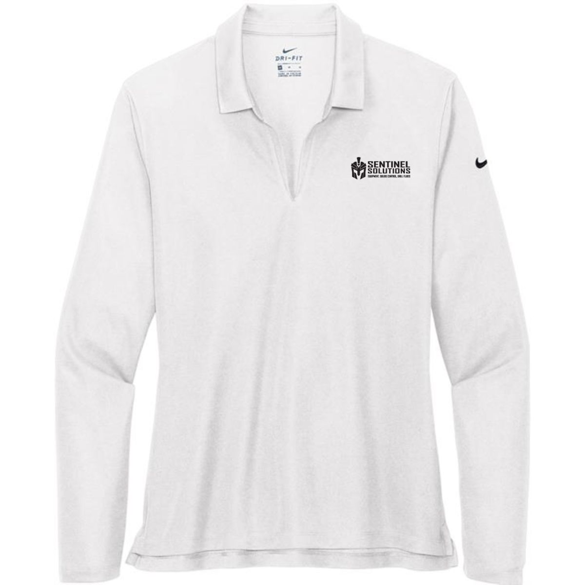 Nike Ladies Dri-FIT Micro Pique 2.0 Long Sleeve Polo - NKDC2105