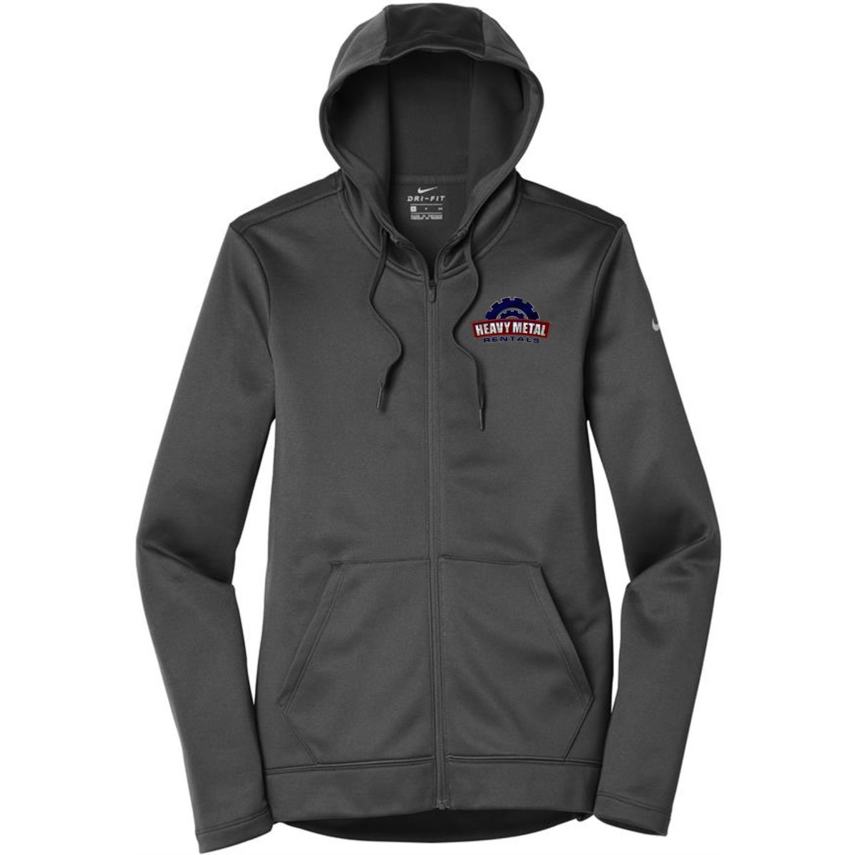 Nike Ladies Therma-FIT Full-Zip Fleece Hoodie - NKAH6264