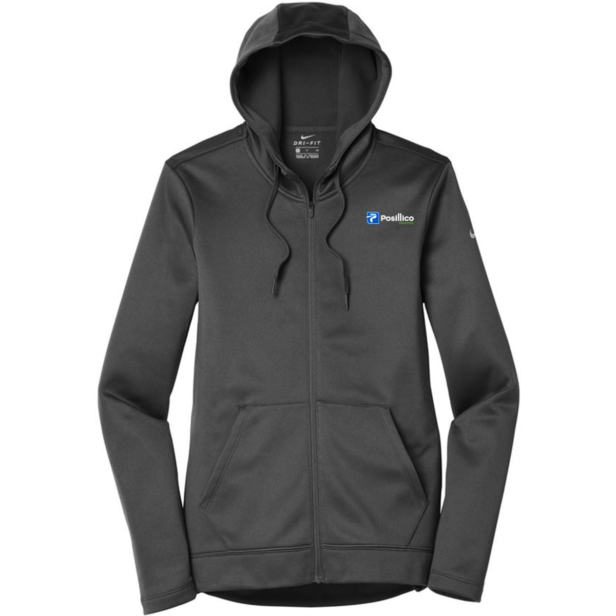 Nike Ladies Therma-FIT Full-Zip Fleece Hoodie - NKAH6264