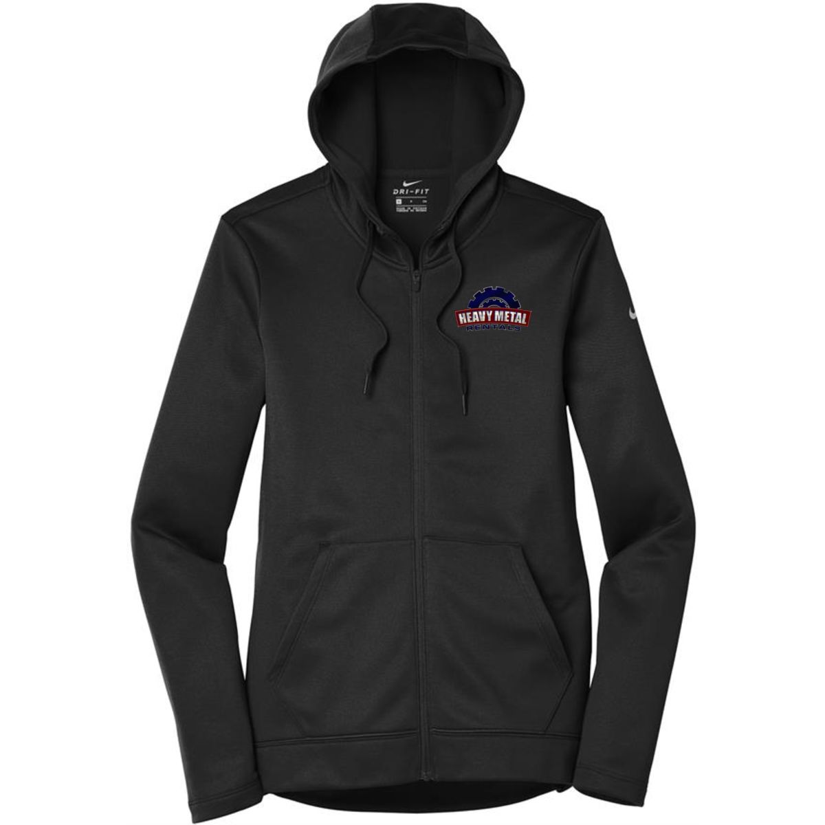 Nike Ladies Therma-FIT Full-Zip Fleece Hoodie - NKAH6264