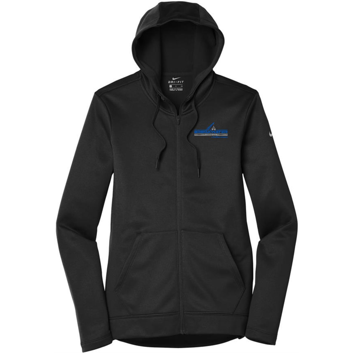 Nike Ladies Therma-FIT Full-Zip Fleece Hoodie - NKAH6264