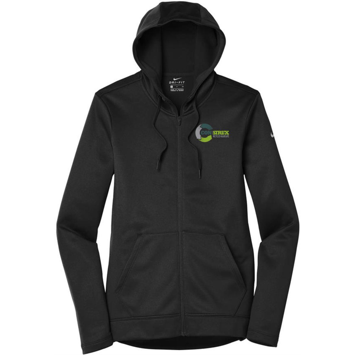 Nike Ladies Therma-FIT Full-Zip Fleece Hoodie - NKAH6264