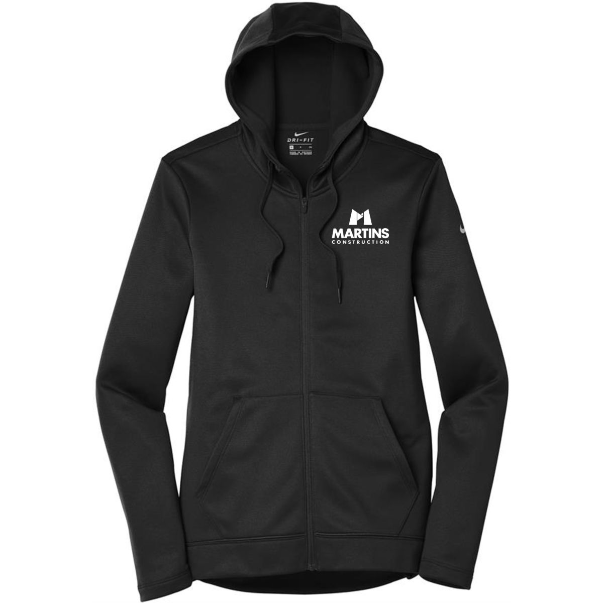 Nike Ladies Therma-FIT Full-Zip Fleece Hoodie - NKAH6264