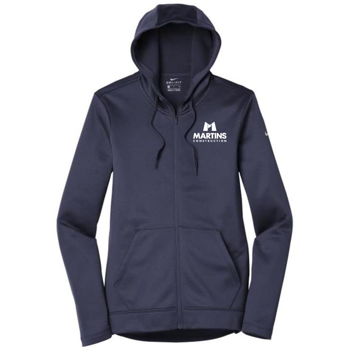Nike Ladies Therma-FIT Full-Zip Fleece Hoodie - NKAH6264