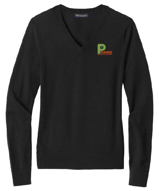Brooks Brothers Women’s Cotton Stretch V-Neck Sweater - BB18401