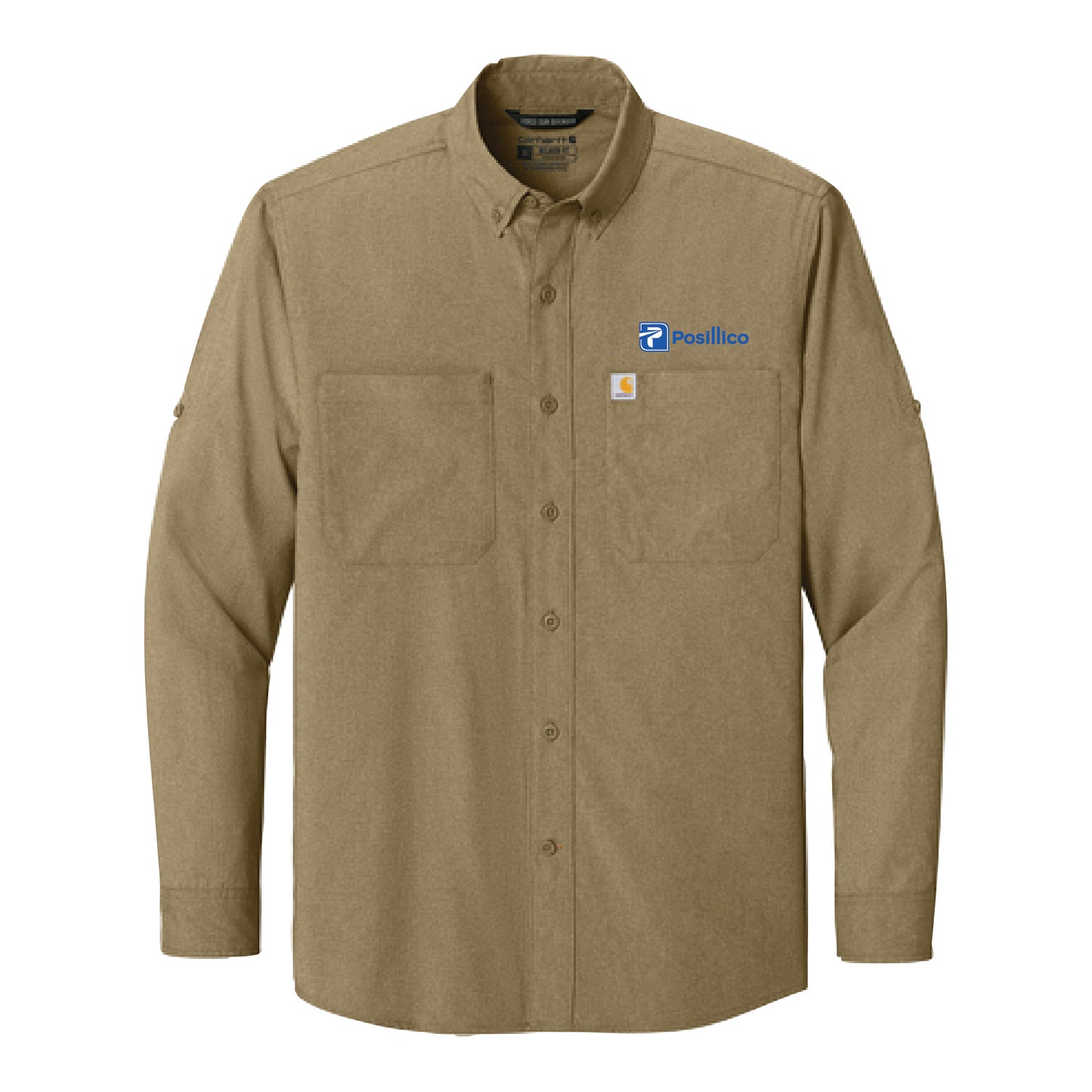 Carhartt Force® Sun Defender™ Long Sleeve Collar Shirt