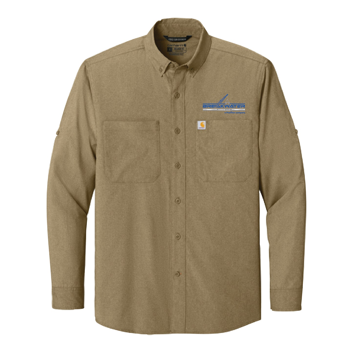 Carhartt Force® Sun Defender™ Long Sleeve Collar Shirt
