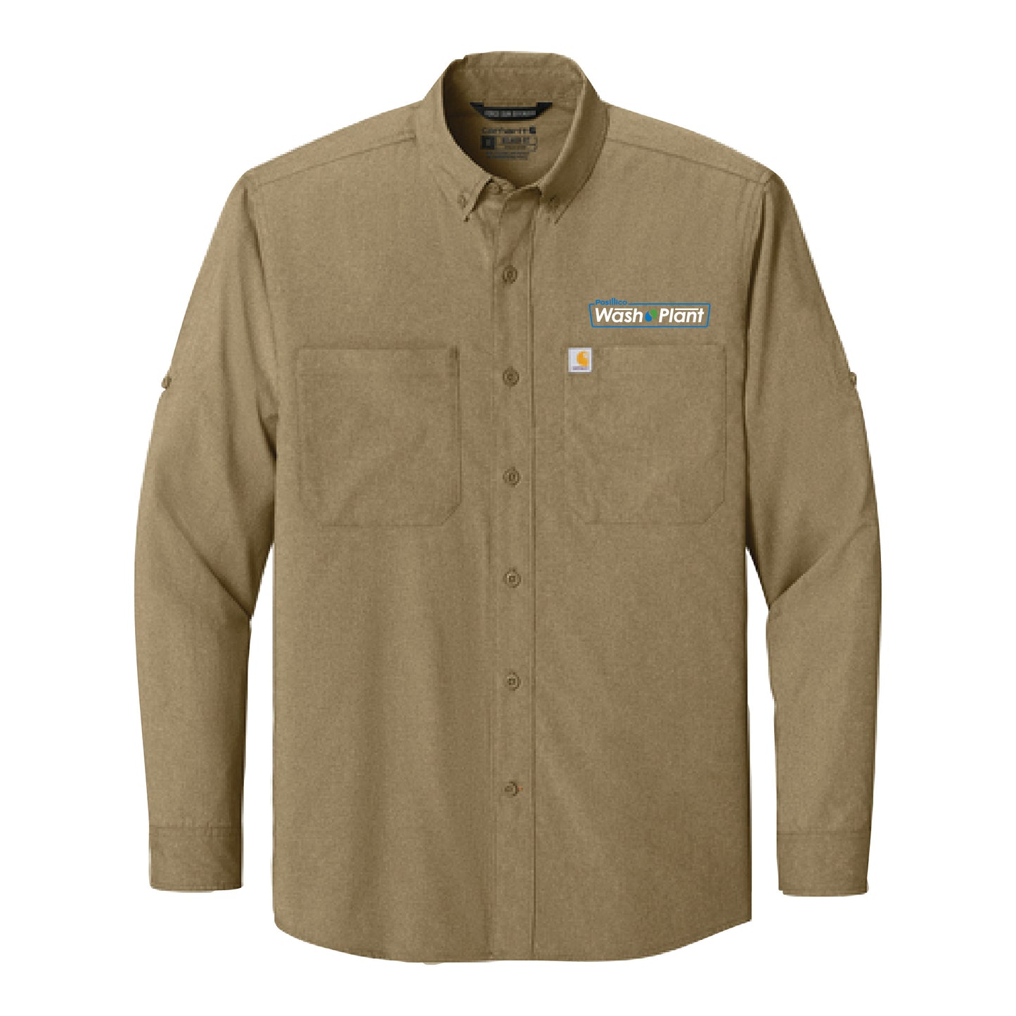 Carhartt Force® Sun Defender™ Long Sleeve Collar Shirt
